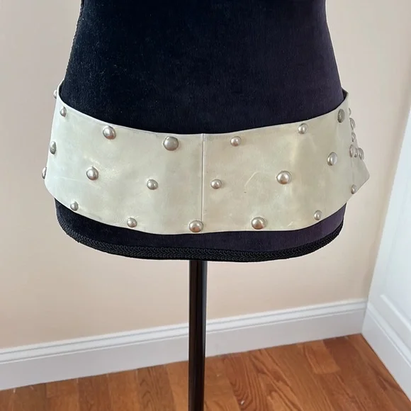 Handmade Leather Belt / made in Italy - Picture 3 of 9